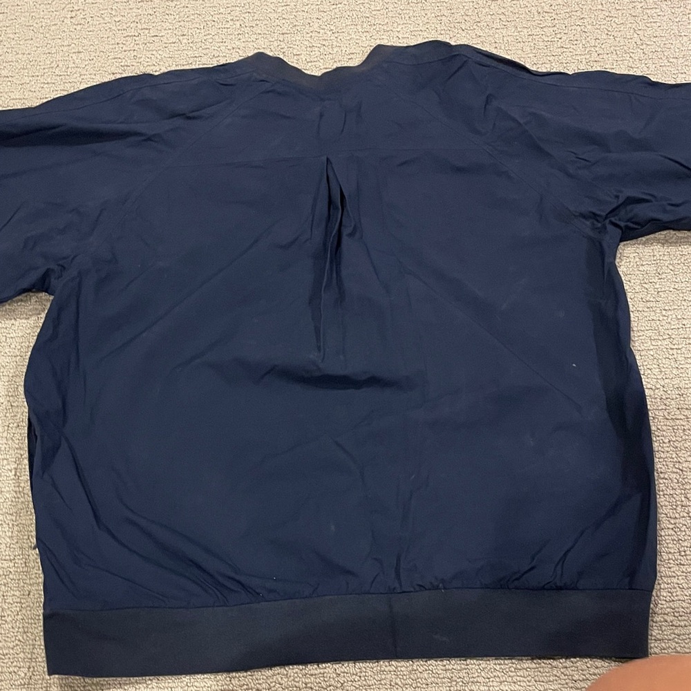 Men’s Nike Dark Blue Pullover with White Logo - Picture 6 of 8